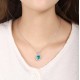 Ruif Jewelry Classic Design S925 Silver 1.75ct Lab Grown Emerald Pendant Necklace royal blue sapphire Red Ruby Gemstone Jewelry Ruif Jewelry Classic Design S925 Silver 1.75ct Lab Grown Emerald Pendant Necklace royal blue sapphire Red Ruby Gemstone Jewelry