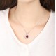 Ruif Jewelry Classic Design S925 Silver 1.75ct Lab Grown Emerald Pendant Necklace royal blue sapphire Red Ruby Gemstone Jewelry Ruif Jewelry Classic Design S925 Silver 1.75ct Lab Grown Emerald Pendant Necklace royal blue sapphire Red Ruby Gemstone Jewelry