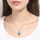 Ruif Jewelry Classic Design S925 Silver 2.45ct Lab Grown Emerald Pendant Necklace royal blue sapphire Red Ruby Gemstone Jewelry Ruif Jewelry Classic Design S925 Silver 2.45ct Lab Grown Emerald Pendant Necklace royal blue sapphire Red Ruby Gemstone Jewelry