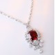 Ruif Jewelry Classic Design S925 Silver 33.67ct Lab Grown Ruby Pendant Necklace Gemstone Jewelry Ruif Jewelry Classic Design S925 Silver 33.67ct Lab Grown Ruby Pendant Necklace Gemstone Jewelry