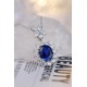 Ruif Jewelry Classic Design S925 Silver 3.42ct Lab Grown Emerald Pendant Necklace royal blue sapphire Red Ruby Gemstone Jewelry Ruif Jewelry Classic Design S925 Silver 3.42ct Lab Grown Emerald Pendant Necklace royal blue sapphire Red Ruby Gemstone Jewelry