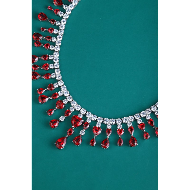 Ruif Jewelry Classic Design S925 Silver 93.75ct Lab Grown Ruby Pendant Necklace Gemstone Jewelry Ruif Jewelry Classic Design S925 Silver 93.75ct Lab Grown Ruby Pendant Necklace Gemstone Jewelry
