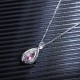 Ruif Jewelry Classic Design S925 Silver 5.265ct Lab Grown Sapphire Morgan Pink Pendant Necklace Gemstone Jewelry Ruif Jewelry Classic Design S925 Silver 5.265ct Lab Grown Sapphire Morgan Pink Pendant Necklace Gemstone Jewelry
