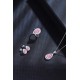 Ruif Jewelry Classic Design S925 Silver 5.265ct Lab Grown Sapphire Morgan Pink Pendant Necklace Gemstone Jewelry Ruif Jewelry Classic Design S925 Silver 5.265ct Lab Grown Sapphire Morgan Pink Pendant Necklace Gemstone Jewelry