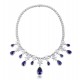 Ruif Jewelry Classic Design S925 Silver 27.335ct Royal Blue Lab Grown Sapphire Pendant Necklace Gemstone Jewelry Ruif Jewelry Classic Design S925 Silver 27.335ct Royal Blue Lab Grown Sapphire Pendant Necklace Gemstone Jewelry