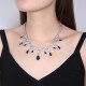 Ruif Jewelry Classic Design S925 Silver 27.335ct Royal Blue Lab Grown Sapphire Pendant Necklace Gemstone Jewelry Ruif Jewelry Classic Design S925 Silver 27.335ct Royal Blue Lab Grown Sapphire Pendant Necklace Gemstone Jewelry
