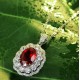 Ruif Jewelry Classic Design S925 Silver 3.0ct Lab Grown Ruby Pendant Necklace Gemstone Jewelry Ruif Jewelry Classic Design S925 Silver 3.0ct Lab Grown Ruby Pendant Necklace Gemstone Jewelry