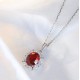 Ruif Jewelry Classic Design S925 Silver 3.63ct Lab Grown Ruby Pendant Necklace Gemstone Jewelry Ruif Jewelry Classic Design S925 Silver 3.63ct Lab Grown Ruby Pendant Necklace Gemstone Jewelry