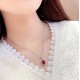 Ruif Jewelry Classic Design S925 Silver 3.63ct Lab Grown Ruby Pendant Necklace Gemstone Jewelry Ruif Jewelry Classic Design S925 Silver 3.63ct Lab Grown Ruby Pendant Necklace Gemstone Jewelry