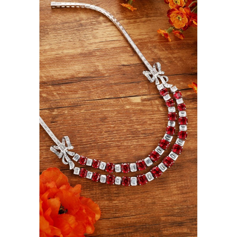 Ruif Jewelry Classic Design S925 Silver 81.8ct Lab Grown Ruby Pendant Necklace Gemstone Jewelry Ruif Jewelry Classic Design S925 Silver 81.8ct Lab Grown Ruby Pendant Necklace Gemstone Jewelry