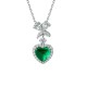 Ruif Jewelry Classic Design S925 Silver 1.39/2.63/2.63/3.02/2.41ct Lab Grown Emerald/Sapphire/Ruby/Paraiba/cobaltite spinel Pendant Necklace Gemstone Jewelry Ruif Jewelry Classic Design S925 Silver 1.39/2.63/2.63/3.02/2.41ct Lab Grown Emerald/Sapphire/Ruby/Paraiba/cobaltite spinel Pendant Necklace Gemstone Jewelry