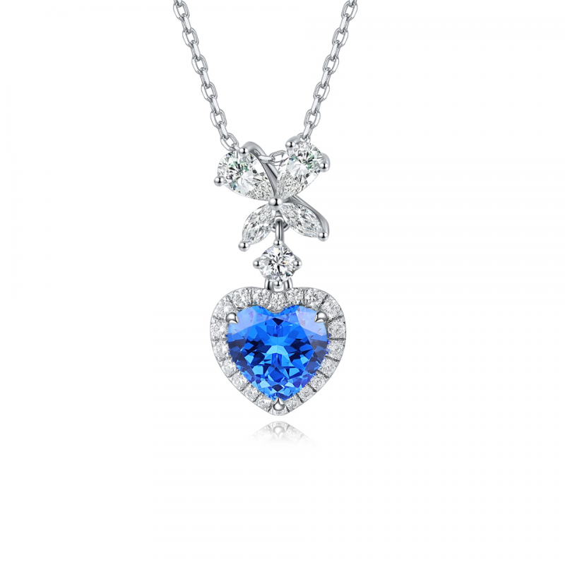 Ruif Jewelry Classic Design S925 Silver 1.39/2.63/2.63/3.02/2.41ct Lab Grown Emerald/Sapphire/Ruby/Paraiba/cobaltite spinel Pendant Necklace Gemstone Jewelry Ruif Jewelry Classic Design S925 Silver 1.39/2.63/2.63/3.02/2.41ct Lab Grown Emerald/Sapphire/Ruby/Paraiba/cobaltite spinel Pendant Necklace Gemstone Jewelry