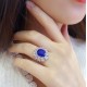 Ruif Jewelry Classic Design S925 Silver 5.99ct Lab Grown Ruby And Royal Blue Sapphire Ring Wedding Bands Ruif Jewelry Classic Design S925 Silver 5.99ct Lab Grown Ruby And Royal Blue Sapphire Ring Wedding Bands