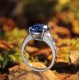 Ruif Jewelry Classic Design S925 Silver 3.49ct Lab Grown Emerald Ring Ruby And Royal Blue Sapphire Ring Wedding Bands Ruif Jewelry Classic Design S925 Silver 3.49ct Lab Grown Emerald Ring Ruby And Royal Blue Sapphire Ring Wedding Bands