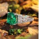 Ruif Jewelry Classic Design S925 Silver 5.42ct Lab Grown Emerald Ring Wedding Bands Ruif Jewelry Classic Design S925 Silver 5.42ct Lab Grown Emerald Ring Wedding Bands
