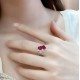 Ruif Jewelry Classic Design S925 Silver 2.36ct Lab Grown Ruby Ring Wedding Bands Ruif Jewelry Classic Design S925 Silver 2.36ct Lab Grown Ruby Ring Wedding Bands