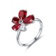 Ruif Jewelry Classic Design S925 Silver 2.97ct Lab Grown Ruby Ring Wedding Bands Ruif Jewelry Classic Design S925 Silver 2.97ct Lab Grown Ruby Ring Wedding Bands