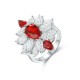 Ruif Jewelry Classic Design S925 Silver 3.2ct Lab Grown Ruby Ring Wedding Bands Ruif Jewelry Classic Design S925 Silver 3.2ct Lab Grown Ruby Ring Wedding Bands