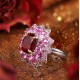 Ruif Jewelry Classic Design S925 Silver 3.5ct Lab Grown Ruby Ring Wedding Bands Ruif Jewelry Classic Design S925 Silver 3.5ct Lab Grown Ruby Ring Wedding Bands