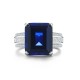 Ruif Jewelry Classic Design S925 Silver 13.34ct Lab Grown Sapphire Ring Wedding Bands ring Ruif Jewelry Classic Design S925 Silver 13.34ct Lab Grown Sapphire Ring Wedding Bands ring