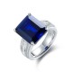 Ruif Jewelry Classic Design S925 Silver 13.34ct Lab Grown Sapphire Ring Wedding Bands ring Ruif Jewelry Classic Design S925 Silver 13.34ct Lab Grown Sapphire Ring Wedding Bands ring