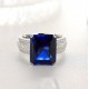Ruif Jewelry Classic Design S925 Silver 13.34ct Lab Grown Sapphire Ring Wedding Bands ring Ruif Jewelry Classic Design S925 Silver 13.34ct Lab Grown Sapphire Ring Wedding Bands ring