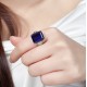 Ruif Jewelry Classic Design S925 Silver 13.34ct Lab Grown Sapphire Ring Wedding Bands ring Ruif Jewelry Classic Design S925 Silver 13.34ct Lab Grown Sapphire Ring Wedding Bands ring