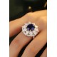 Ruif Jewelry Classic Design S925 Silver 6.6ct Lab Grown Ruby And Royal Blue Sapphire Ring Wedding Bands Ruif Jewelry Classic Design S925 Silver 6.6ct Lab Grown Ruby And Royal Blue Sapphire Ring Wedding Bands