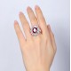 Ruif Jewelry Classic Design S925 Silver 8.64ct Lab Grown Ruby And Royal Blue Sapphire Ring Wedding Bands Ruif Jewelry Classic Design S925 Silver 8.64ct Lab Grown Ruby And Royal Blue Sapphire Ring Wedding Bands