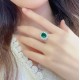 Ruif Jewelry Classic Design S925 Silver 2.41ct Lab Grown Emerald Ring Ruby And Royal Blue Sapphire Ring Wedding Bands Ruif Jewelry Classic Design S925 Silver 2.41ct Lab Grown Emerald Ring Ruby And Royal Blue Sapphire Ring Wedding Bands