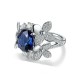 Ruif Jewelry Classic Design S925 Silver 4.59ct Lab Grown Sapphire Ring Wedding Bands ring Ruif Jewelry Classic Design S925 Silver 4.59ct Lab Grown Sapphire Ring Wedding Bands ring