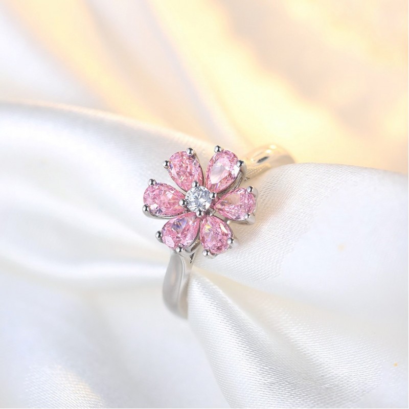 Ruif Jewelry Classic Design S925 Silver 2.21ct Simulated Diamond Ring Cubic Zircon Ring Wedding Bands