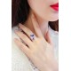 Ruif Jewelry Classic Design S925 Silver 1.37ct Lab Grown Sapphire Ring Wedding Bands ring Ruif Jewelry Classic Design S925 Silver 1.37ct Lab Grown Sapphire Ring Wedding Bands ring