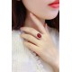 Ruif Jewelry Classic Design S925 Silver 8.5ct Lab Grown Ruby And Royal Blue Sapphire Ring Wedding Bands Ruif Jewelry Classic Design S925 Silver 8.5ct Lab Grown Ruby And Royal Blue Sapphire Ring Wedding Bands