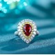 Ruif Jewelry Classic Design S925 Silver 2.74ct Lab Grown Ruby Ring Wedding Bands Ruif Jewelry Classic Design S925 Silver 2.74ct Lab Grown Ruby Ring Wedding Bands