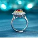 Ruif Jewelry Classic Design S925 Silver 2.74ct Lab Grown Ruby Ring Wedding Bands Ruif Jewelry Classic Design S925 Silver 2.74ct Lab Grown Ruby Ring Wedding Bands