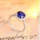 Ruif Jewelry Classic Design S925 Silver 2.91ct Lab Grown Sapphire Ring Wedding Bands Ruif Jewelry Classic Design S925 Silver 2.91ct Lab Grown Sapphire Ring Wedding Bands
