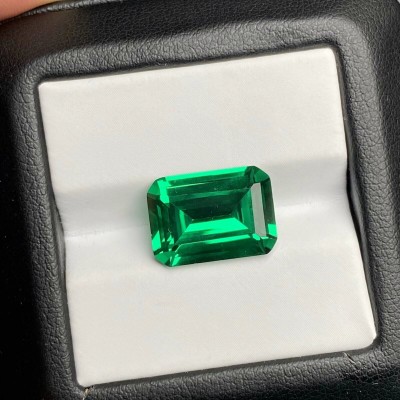 Ruif Jewelry New Arrival 5x7mm-12x16mm Emerald Cut Lab Grown Tasvorite Loose Gemstone for Diy Jewelry Making