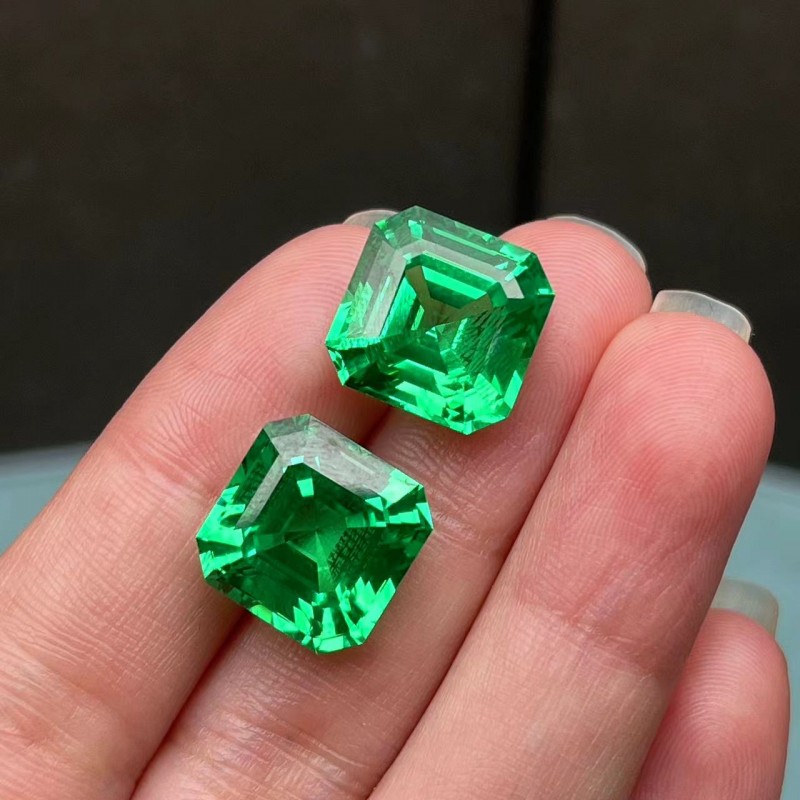 Ruif Jewelry New Arrival Asscher Cut Lab Grown Tasvorite Loose Gemstone for Diy Jewelry Making Ruif Jewelry New Arrival Asscher Cut Lab Grown Tasvorite Loose Gemstone for Diy Jewelry Making