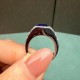 Pirmiana Classic Ring Platinum 8x8mm 3ct Lab Grown Sapphire Engagementring for Women