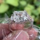 Ruif Jewelry 5ct CVD Diamond Ring 18k White Gold Ring Jewelry for Party Gift Ruif Jewelry 5ct CVD Diamond Ring 18k White Gold Ring Jewelry for Party Gift