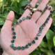 Ruif Jewelry Classic Design Green 14k Gold 39ct Lab Grown Emerald Pendant Necklace Gemstone Jewelry