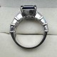 Ruif Jewelry Custom Design 18k White Gold Ring for Women 10ct Lab Grown Sapphire And D VVS Moissanite Jewelry Ruif Jewelry Custom Design 18k White Gold Ring for Women 10ct Lab Grown Sapphire And D VVS Moissanite Jewelry