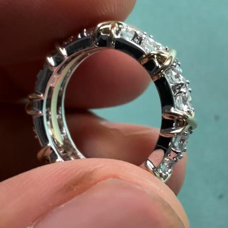Ruif Jewelry Custom Design 14k White Gold Ring for Women 1.6ct Lab Grown Diamond Jewelry Ruif Jewelry Custom Design 14k White Gold Ring for Women 1.6ct Lab Grown Diamond Jewelry