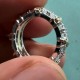 Ruif Jewelry Custom Design 14k White Gold Ring for Women 1.6ct Lab Grown Diamond Jewelry Ruif Jewelry Custom Design 14k White Gold Ring for Women 1.6ct Lab Grown Diamond Jewelry