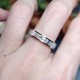 Ruif Jewelry Customized 14k white gold 0.3ct X 12pcs Each Lab Grown Diamond Eternity Rings Engagement Wedding Band Rings for Women Fine Jewelry
