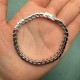Ruif Jewelry Customized 14K White Gold 4x4mm Each Lab Grown Emerlad Bracelet for Women Fine Jewelry
