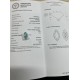 Ruif Jewelry 6.35ct Blue-Green Color Marquise Cut Lab Grown Diamond CVD VS2 Loose Diamond for Diy Jewelry Making Ruif Jewelry 6.35ct Blue-Green Color Marquise Cut Lab Grown Diamond CVD VS2 Loose Diamond for Diy Jewelry Making