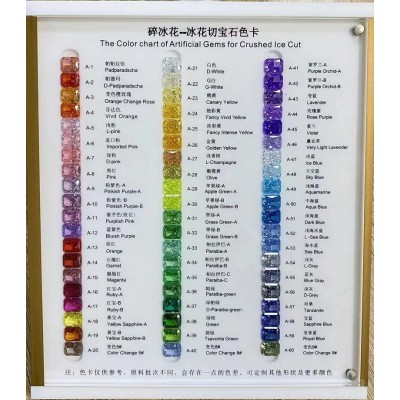  RUIF Jewelry High Quality Diamond Dealer Tools Contrast Loose Gemstone Master Stone Sets Shape Carat Weight and Color Grade