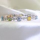 Ruif Jewelry Customized 18K White Gold Fancy Color Lab Grown Diamond Eternity Bracelet Engagement for Women Fine Jewelry Ruif Jewelry Customized 18K White Gold Fancy Color Lab Grown Diamond Eternity Bracelet Engagement for Women Fine Jewelry